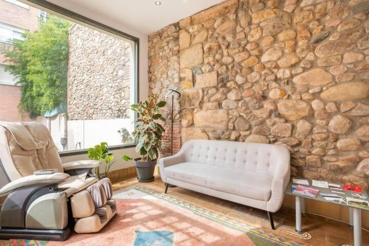 Ca N'Arago, Edificio Modernista Del Arquitecto Rafael Maso Daire Santa Coloma De Farners Dış mekan fotoğraf